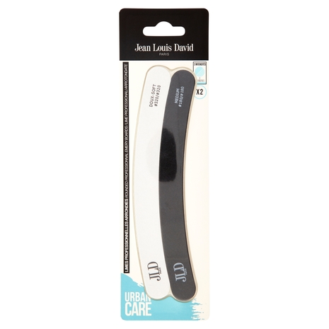 Jean Louis David Urban Care Lime Professionali Arrotondate Soft #320 + Medium #180 2 pz